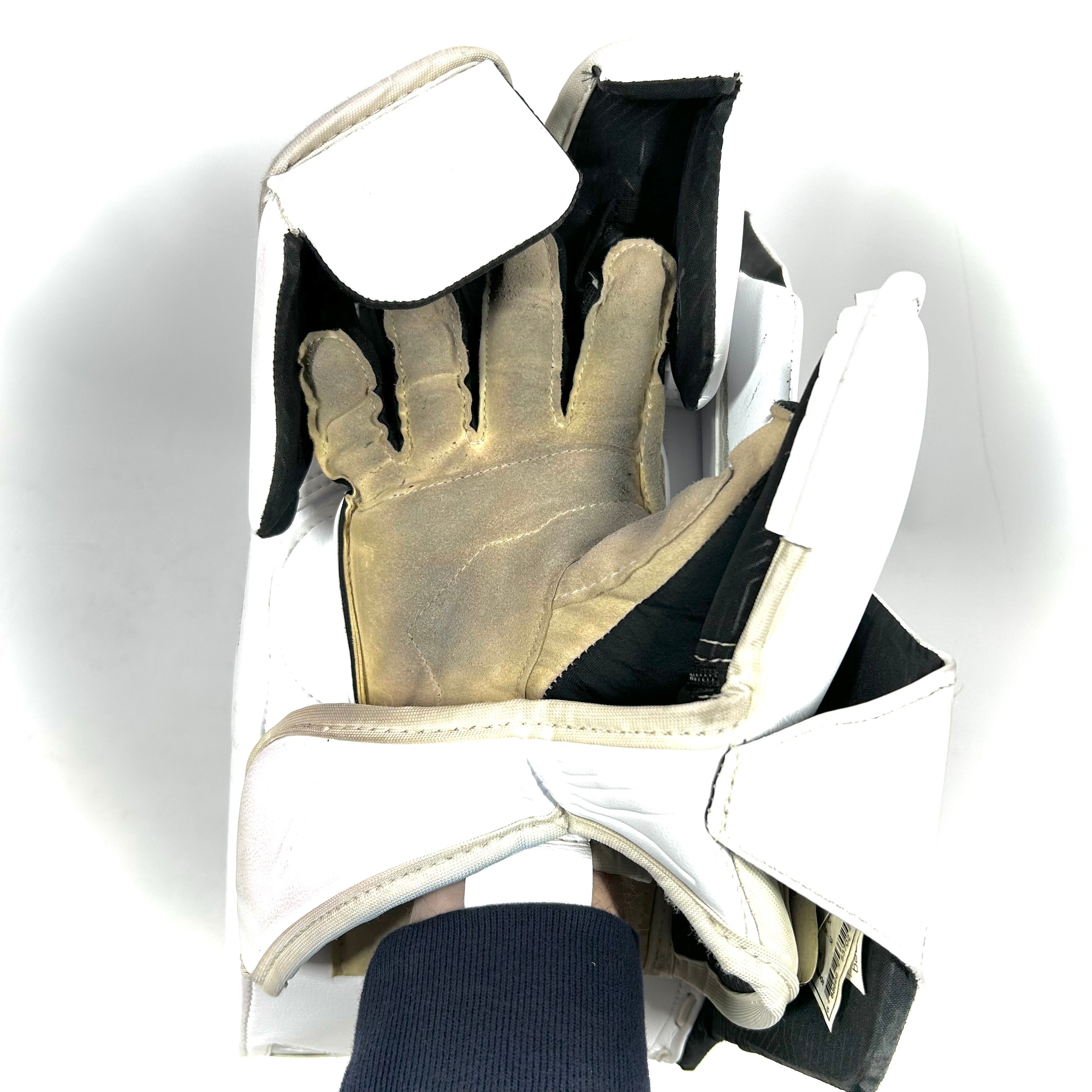 Bauer Supreme Mach - Bloqueur de gardien de but Pro Stock d'occasion (blanc)